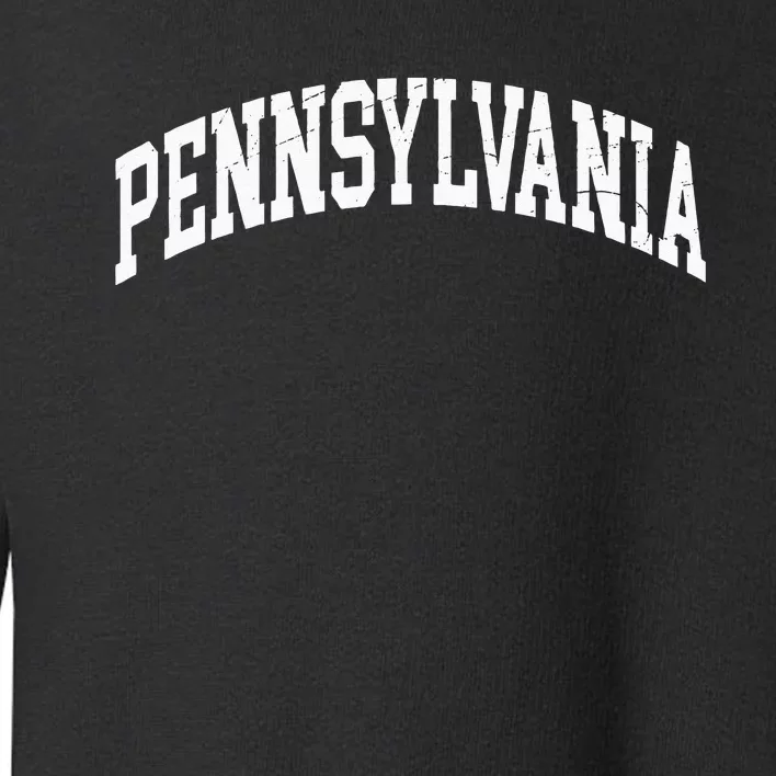 Pennsylvania PA Worn Design Classic Toddler Sweatshirt