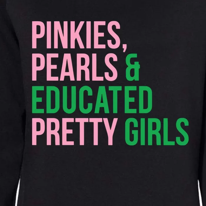 Pinkies Pearles & White House Pretty Womens California Wash Sweatshirt