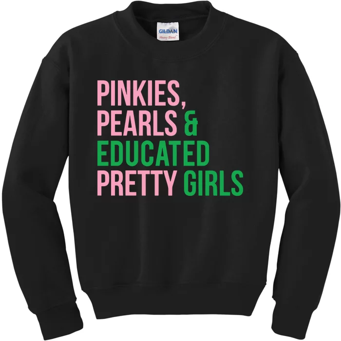 Pinkies Pearles & White House Pretty Kids Sweatshirt