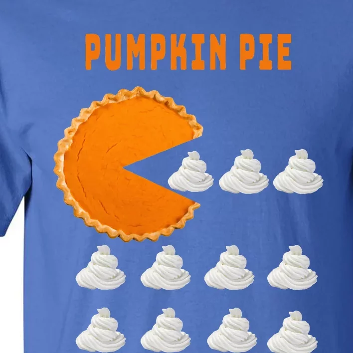 Pumpkin Pie Whipped Cream Thanksgiving Day Funny Tall T-Shirt