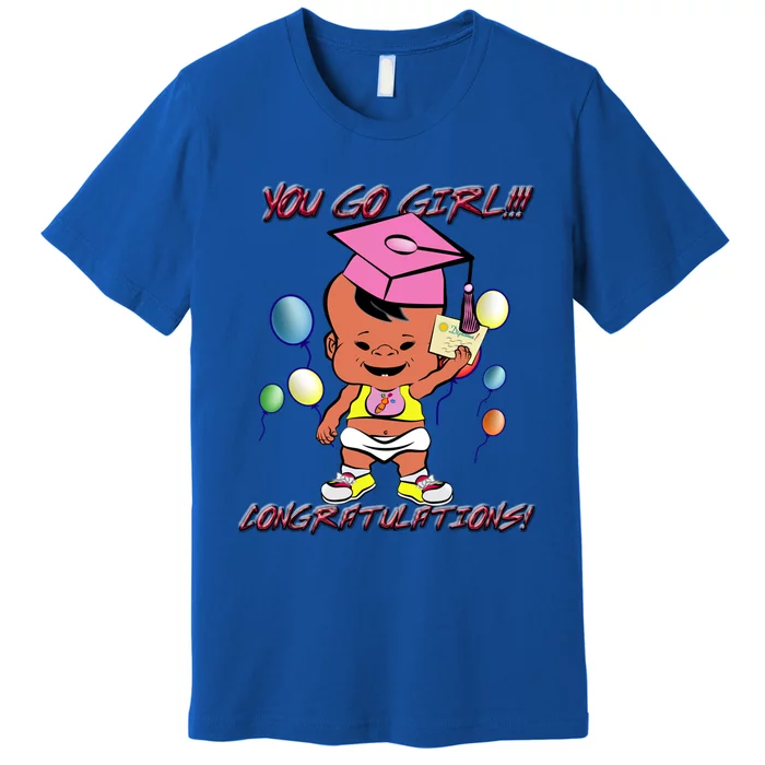 Pbteez Pbxz0119 Xclv You Go ! (Graduation) Gift Premium T-Shirt