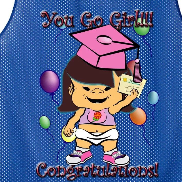 Pbteez Pbxz0121 Xclv You Go ! (Graduation) Meaningful Gift Mesh Reversible Basketball Jersey Tank