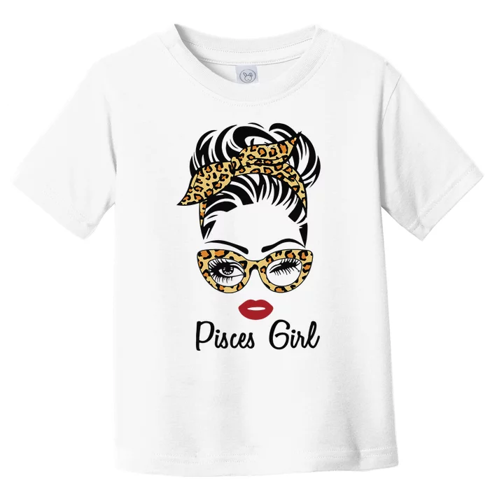 Pisces Pisces Zodiac February March Birthday Gift Toddler T-Shirt