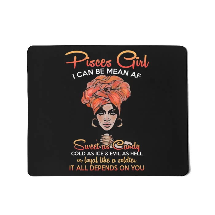 Pisces Queens Are Born in February 19 March 20 Mousepad