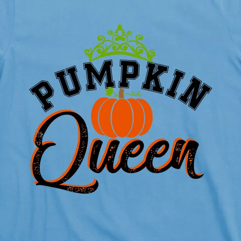 Pumpkin Queen Autumn Fall Halloween Cute Cool Gift T-Shirt