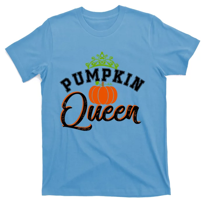 Pumpkin Queen Autumn Fall Halloween Cute Cool Gift T-Shirt