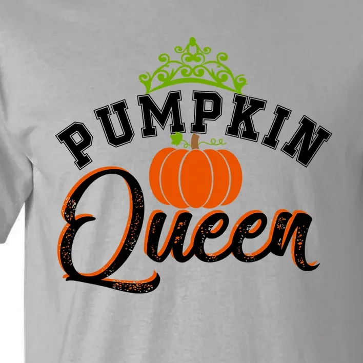 Pumpkin Queen Autumn Fall Halloween Cute Cool Gift Tall T-Shirt