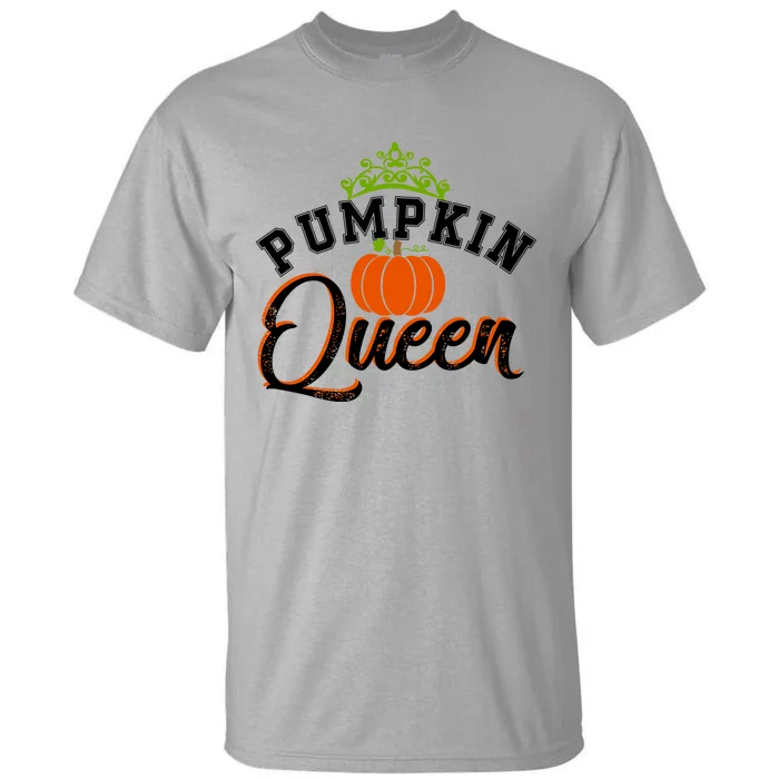 Pumpkin Queen Autumn Fall Halloween Cute Cool Gift Tall T-Shirt