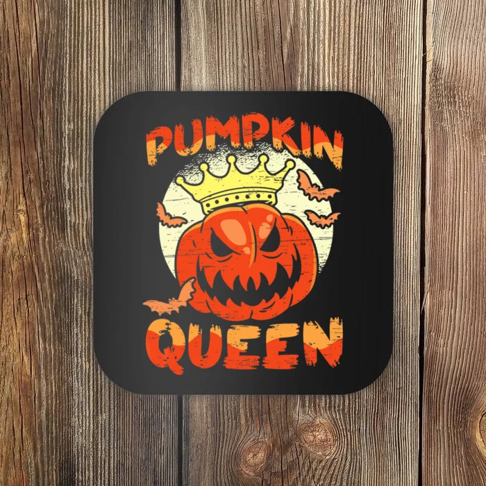 Pumpkin Queen Funny Happy Halloween Coaster