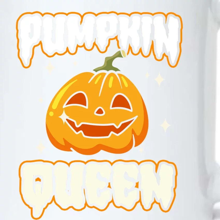 Pumpkin Queen Halloween Gift Black Color Changing Mug