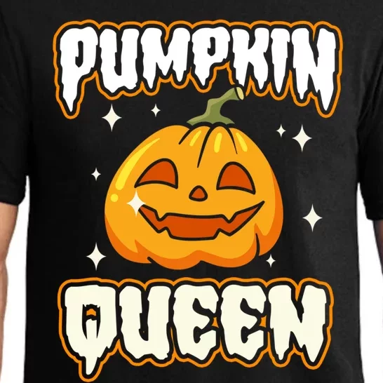 Pumpkin Queen Halloween Gift Pajama Set