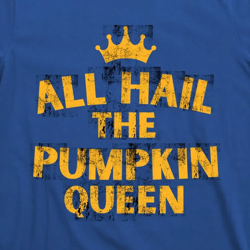 Pumpkin Queen Halloween Holiday S Cool Gift T-Shirt