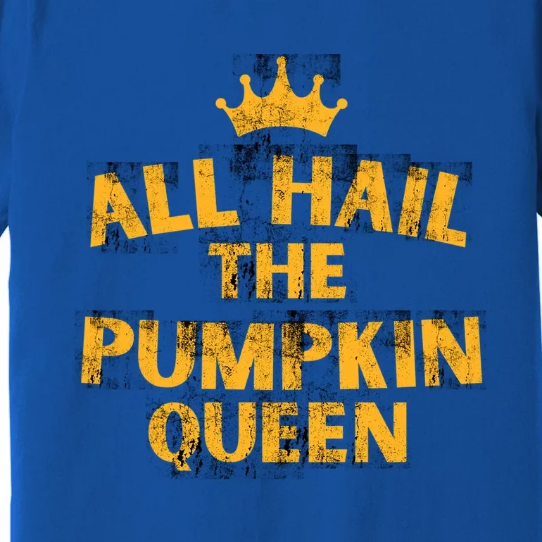 Pumpkin Queen Halloween Holiday S Cool Gift Premium T-Shirt