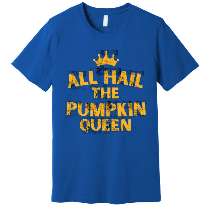 Pumpkin Queen Halloween Holiday S Cool Gift Premium T-Shirt