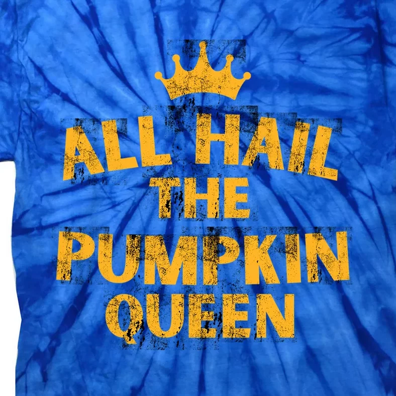 Pumpkin Queen Halloween Holiday S Cool Gift Tie-Dye T-Shirt