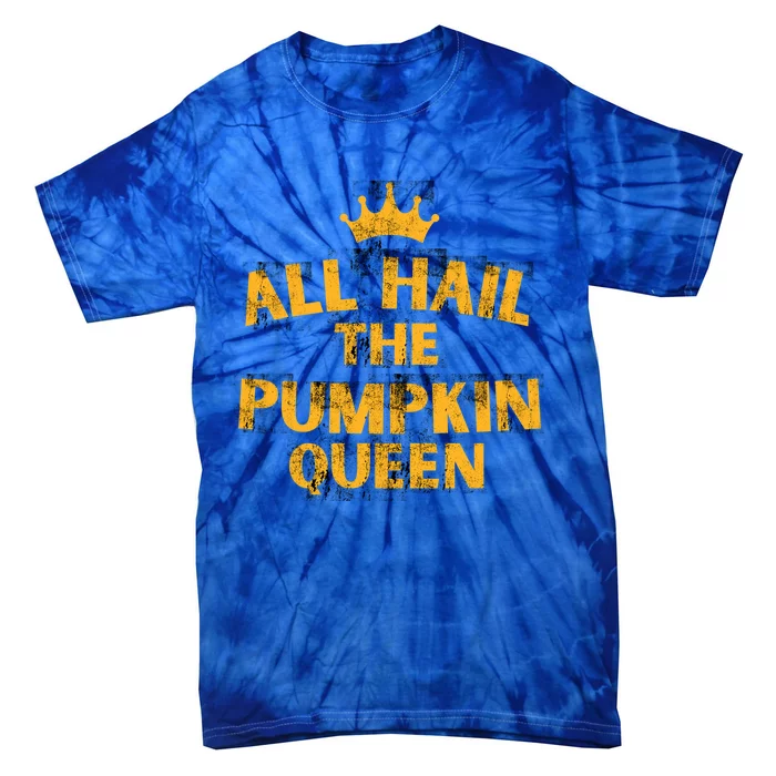 Pumpkin Queen Halloween Holiday S Cool Gift Tie-Dye T-Shirt