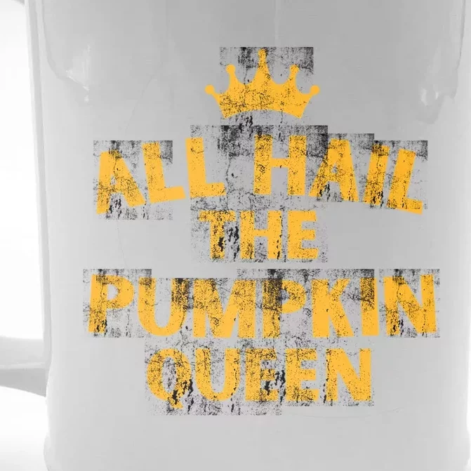 Pumpkin Queen Halloween Holiday S Cool Gift Front & Back Beer Stein