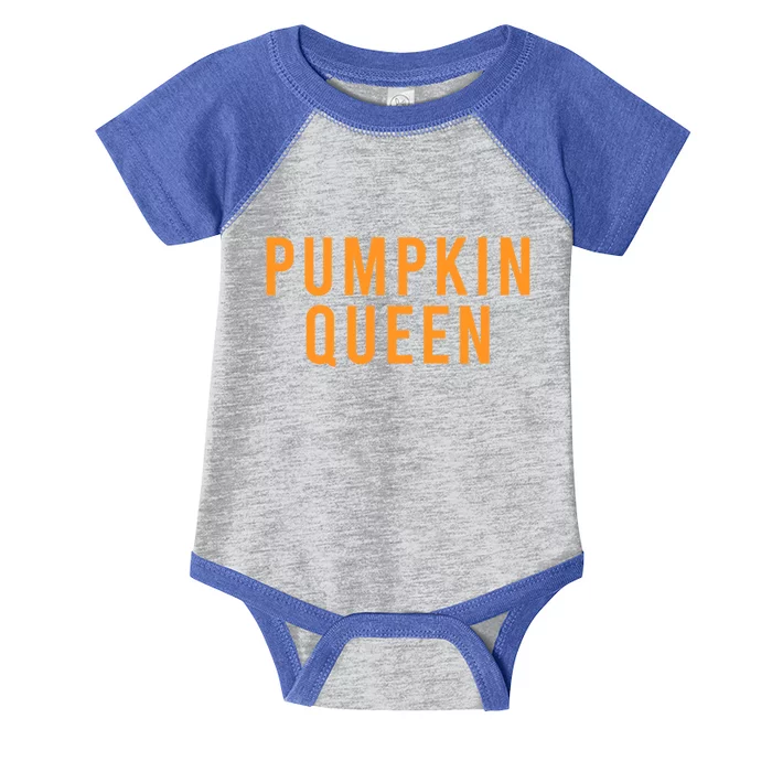 Pumpkin Queen Halloween Gift Infant Baby Jersey Bodysuit