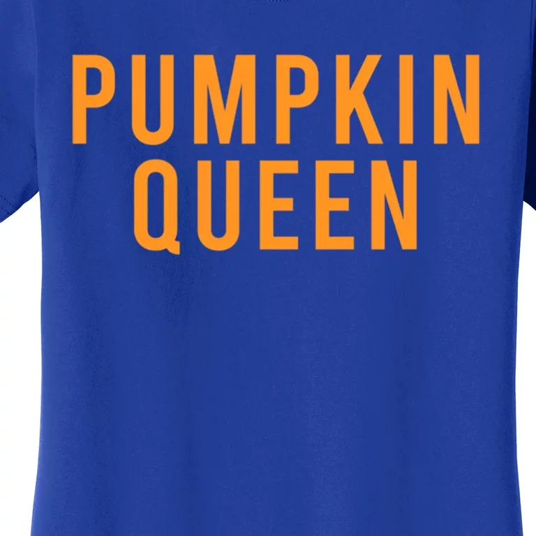 Pumpkin Queen Halloween Gift Women's T-Shirt