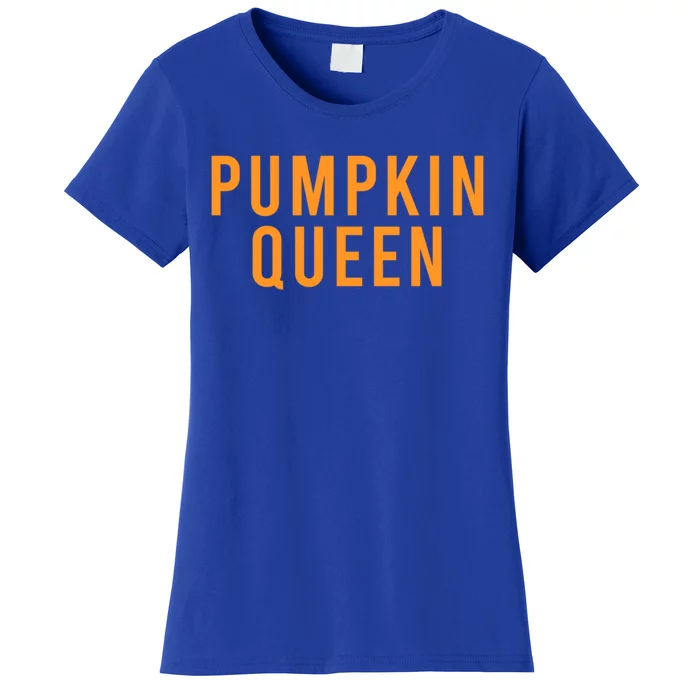 Pumpkin Queen Halloween Gift Women's T-Shirt