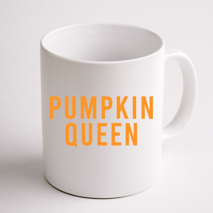 Pumpkin Queen Halloween Gift Front & Back Coffee Mug