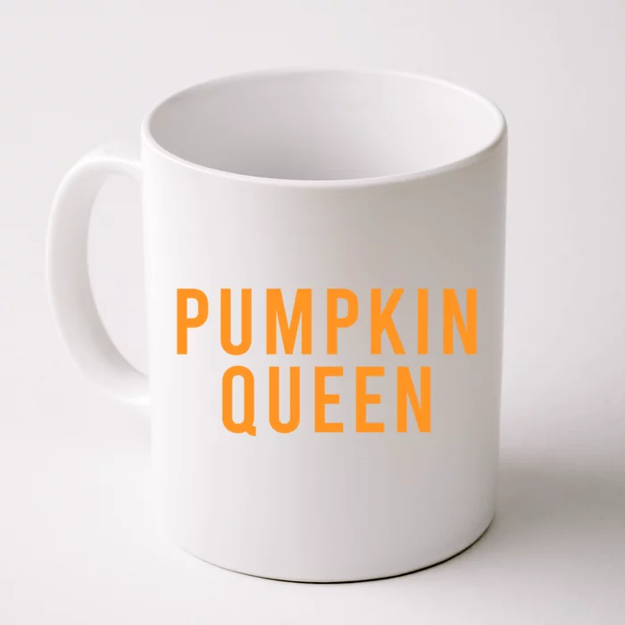 Pumpkin Queen Halloween Gift Front & Back Coffee Mug