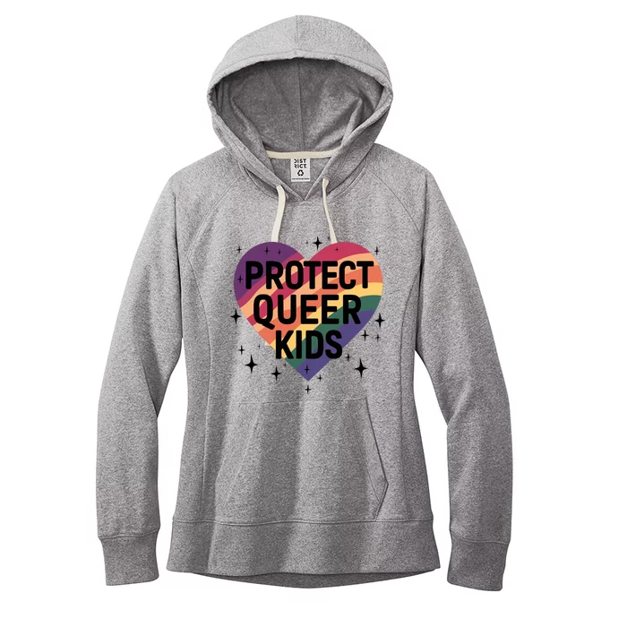 Protect Queer Lgbt Pride Month Women's Fleece Hoodie