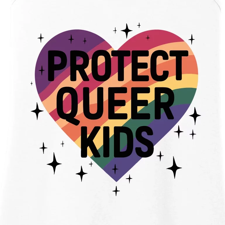 Protect Queer Lgbt Pride Month Ladies Essential Tank