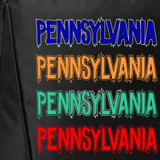 Pennsylvania Quad Logo City Backpack