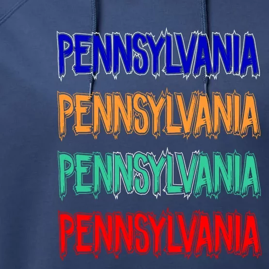 Pennsylvania Quad Logo Performance Fleece Hoodie