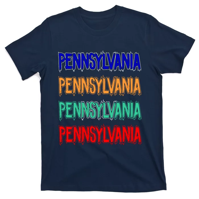 Pennsylvania Quad Logo T-Shirt