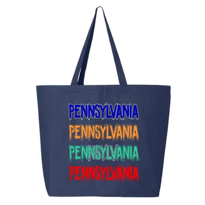 Pennsylvania Quad Logo 25L Jumbo Tote