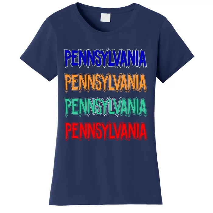 Pennsylvania Quad Logo Women's T-Shirt