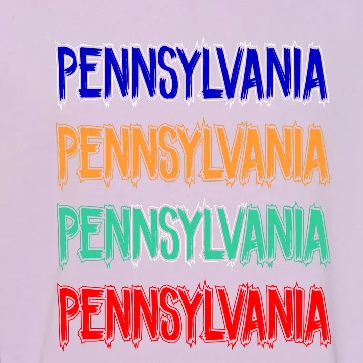 Pennsylvania Quad Logo Garment-Dyed Sweatshirt