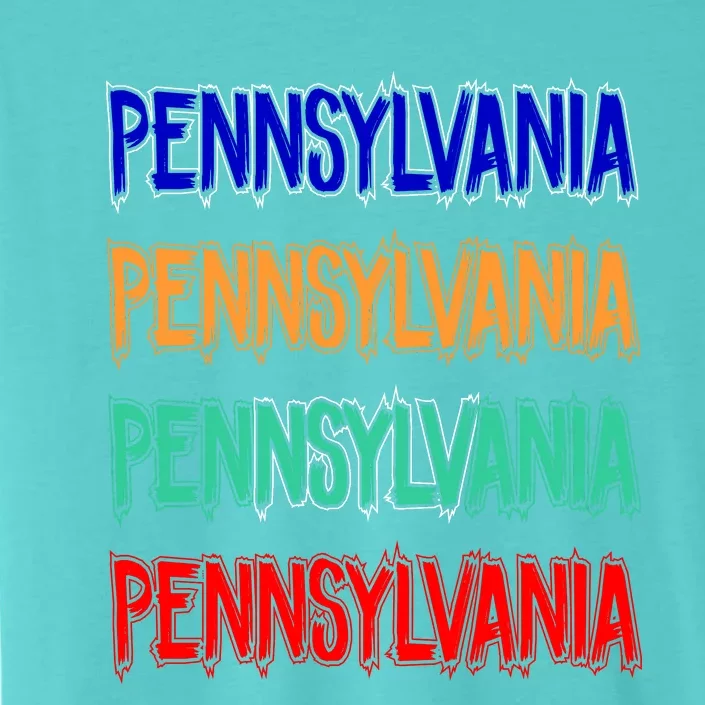 Pennsylvania Quad Logo ChromaSoft Performance T-Shirt