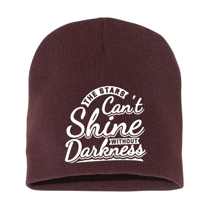 Positive Quote Lovers Short Acrylic Beanie