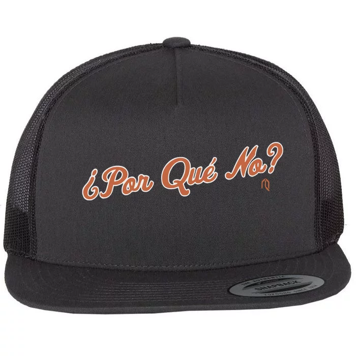 Por Qué No Flat Bill Trucker Hat