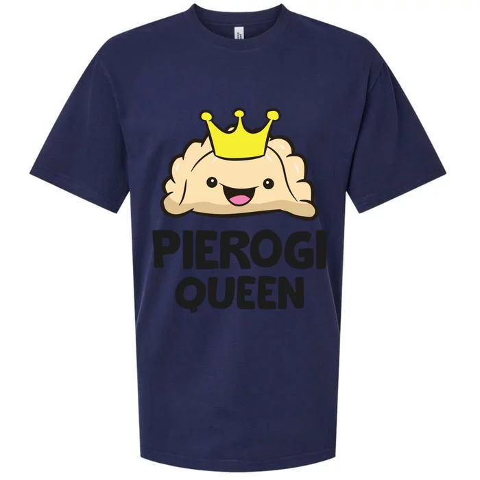 Pierogi Queen Polish Pierogi Cool Gift Sueded Cloud Jersey T-Shirt