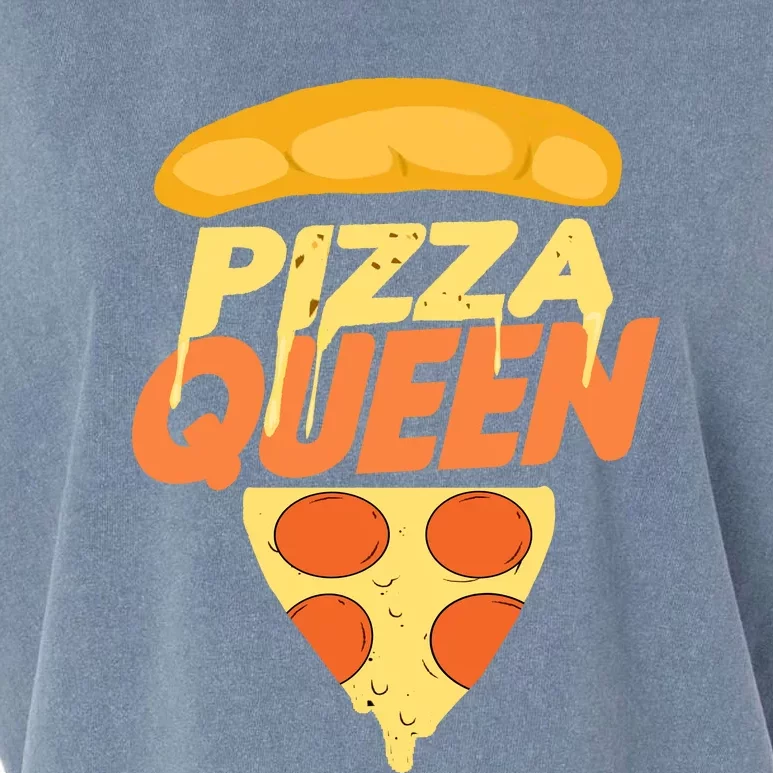 Pizza Queen Garment-Dyed Women's Muscle Tee