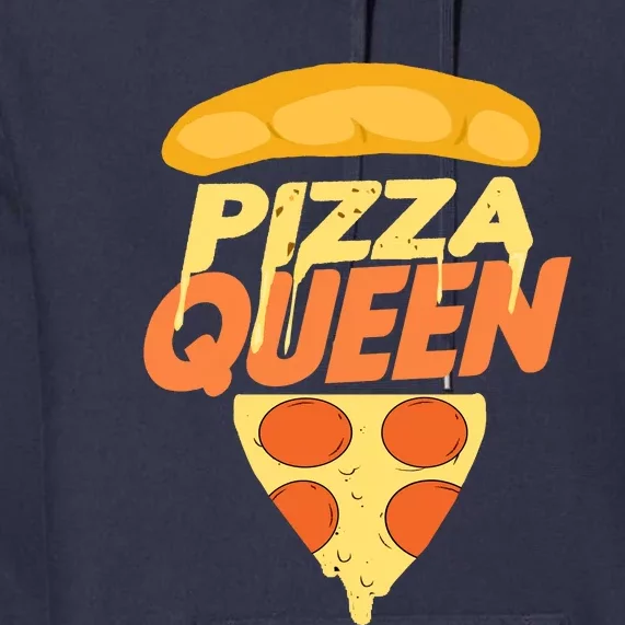 Pizza Queen Premium Hoodie