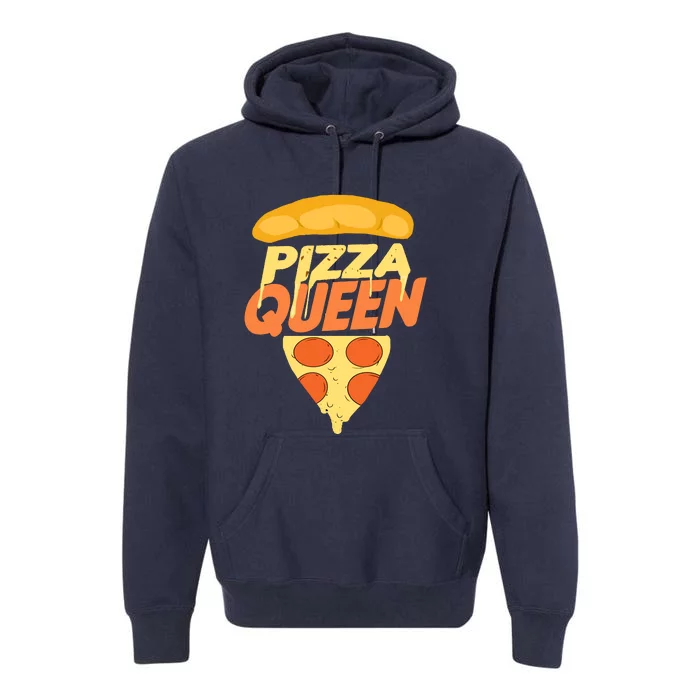 Pizza Queen Premium Hoodie