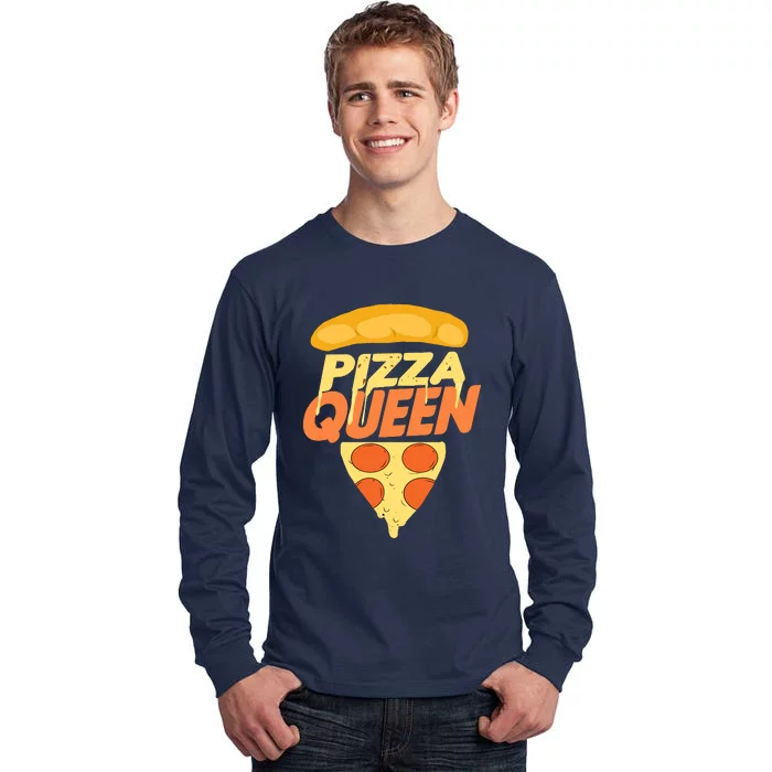 Pizza Queen Tall Long Sleeve T-Shirt