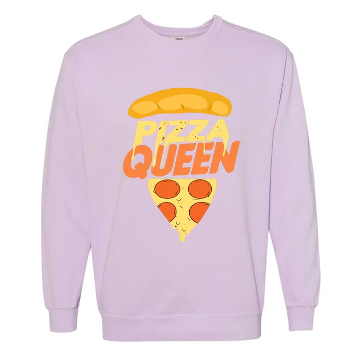 Pizza Queen Garment-Dyed Sweatshirt