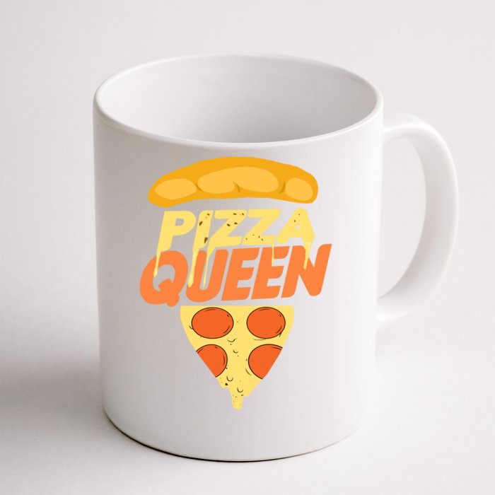 Pizza Queen Front & Back Coffee Mug