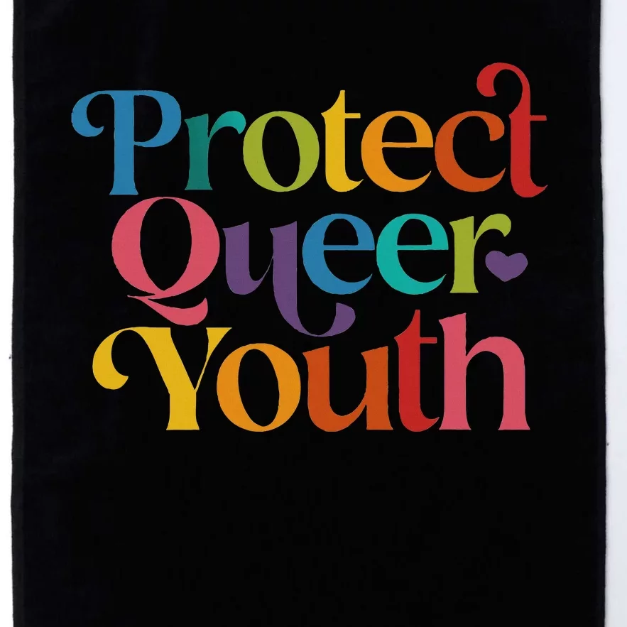 Protect Quee Queer Pride Lgbtq Platinum Collection Golf Towel