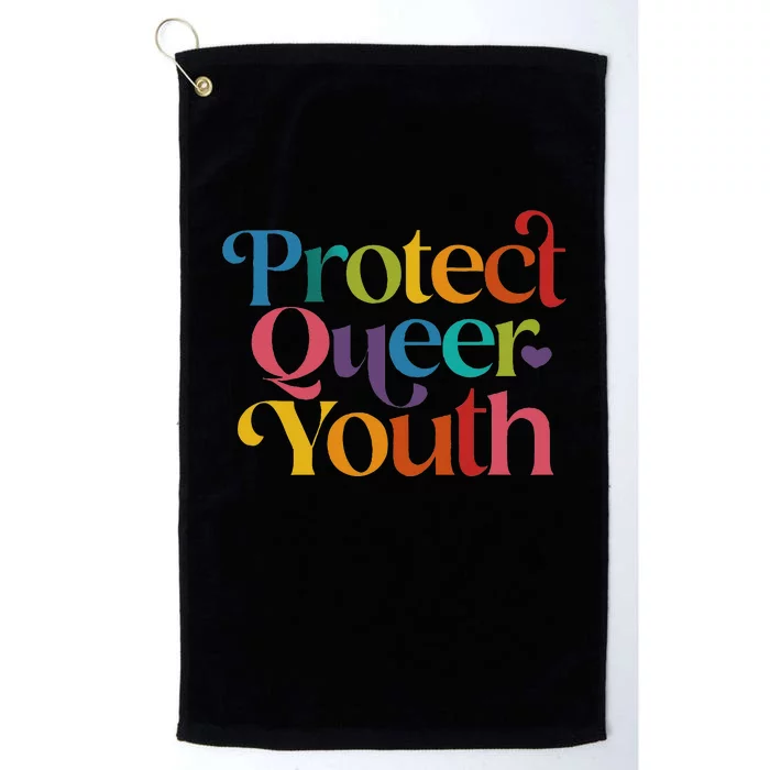 Protect Quee Queer Pride Lgbtq Platinum Collection Golf Towel