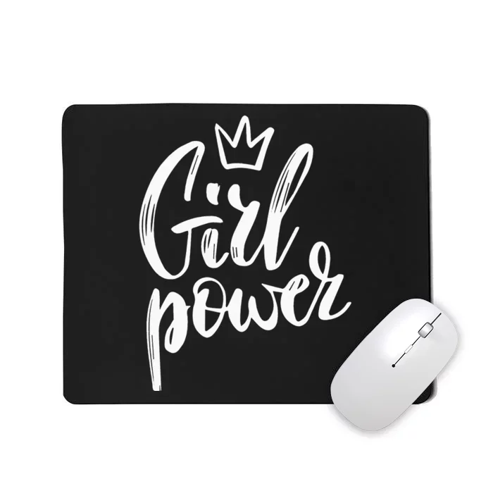 Power Queen! Strong Feminist Gift Birthday Present Mousepad