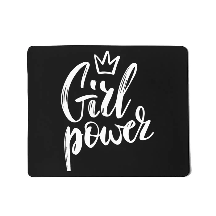 Power Queen! Strong Feminist Gift Birthday Present Mousepad