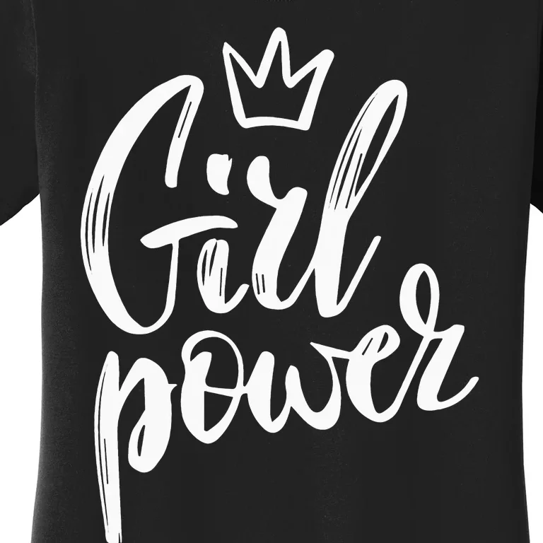 Power Queen! Strong Feminist Gift Birthday Present Women's T-Shirt