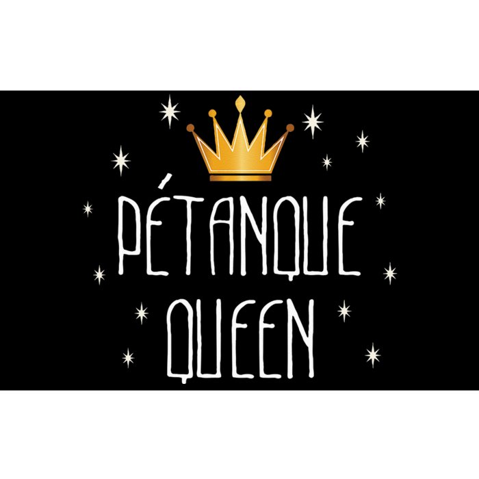 Petanque Queen T For Women Fans Of Boules Bumper Sticker